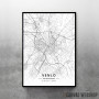 Venlo mapa - white