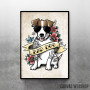 jack russell terrier bad dog tattoo