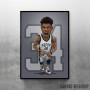 karikatura Giannis Antetokounmpo