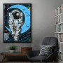 Astronaut Sits On Asteroid Astronaut Sits On Asteroid