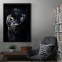 Black panther animal