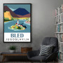Bled lake Yugoslavia