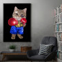 Boxer Champion Tabby Cat
