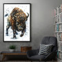 Buffalo watercolor Buffalo watercolor