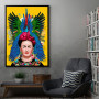 Frida Kahlo feathers Frida Kahlo feathers