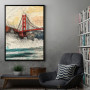 Golden Gate Bridge Waves