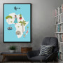 Ilustrovana mapa Afrike