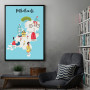 Ilustrovana mapa Holandije Ilustrovana mapa Holandije