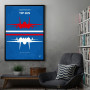 No128 My TOP GUN minimal movie poster As students at t ...
