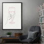 One Line Wine Poster 2