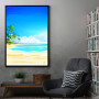 Paradise Beach With Palm Paradise Beach With Palm