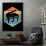 Piano Retro Design
