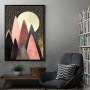 Pink and Gold Peaks