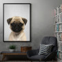 Pug Puppy Colorful Pug Puppy Colorful