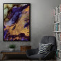 Purple and Gold Abstract Purple and Gold Abstract