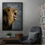 Roar wild lion