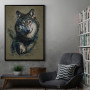 Wolf background Wolf background