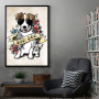 jack russell terrier bad dog tattoo