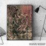 Abstract representation of a tempest. Abstract representation of a tempest.