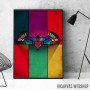 Batman amblem mozaic