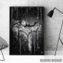 Carved Bat logo Carved Bat logo