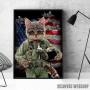 Cat Pilot in the Air Force