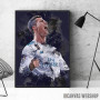 Cristiano Ronaldo celebrate abstract Cristiano Ronaldo celebrate abstract
