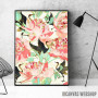 Floral Cranes Floral Cranes