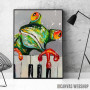 Frog pianist Frog pianist