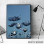 Glass poppies