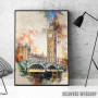 London in Watercolor
