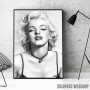 Marilyn Monroe crtež Marilyn Monroe crtež
