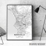 Marselj mapa - white