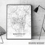 Mastriht mapa - white Mastriht mapa - white