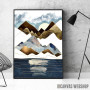 Minimal Abstract Mountains Minimal Abstract Mountains
