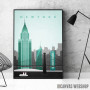 New York Travel Poster