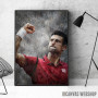 Novak Djokovic poster u ramu Novak Djokovic poster u ramu
