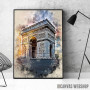 Paris in Watercolor 2 Paris in Watercolor 2