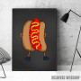 Pixel Hot Dog