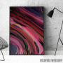 Plum Abstract