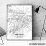 Pretorija mapa - white Pretorija mapa - white