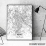 Rim mapa - white