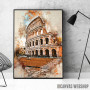 Rome in Watercolor