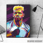 Sergio Aguero Pop Art Wpap
