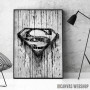 Superman logo scratched Superman logo scratched