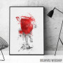 Wine Stains Poster