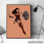 Wonder Woman art Wonder Woman art