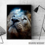 drame lion with butterfly drame lion with butterfly