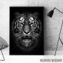 wild tiger head wild tiger head
