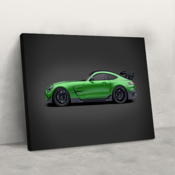 AMG GT zeleni
